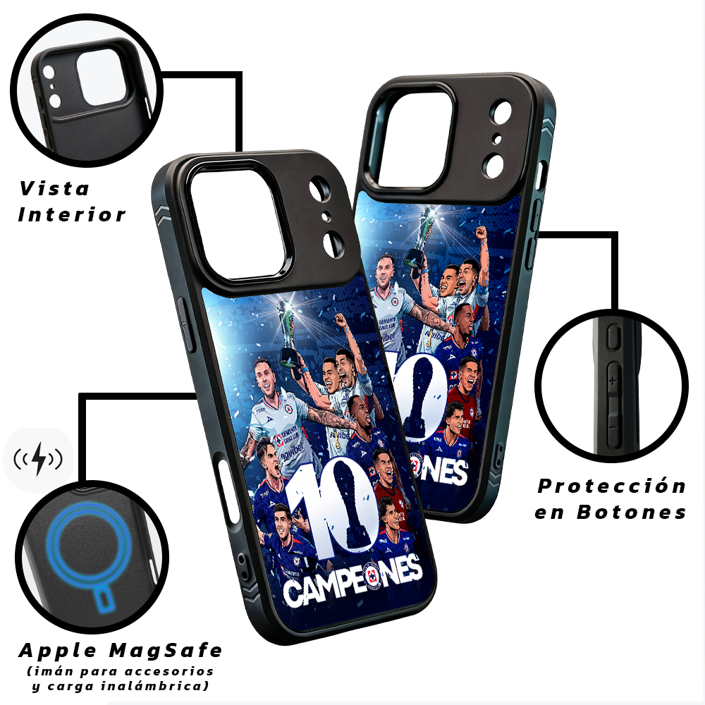 Funda Cruz Azul "La Décima"