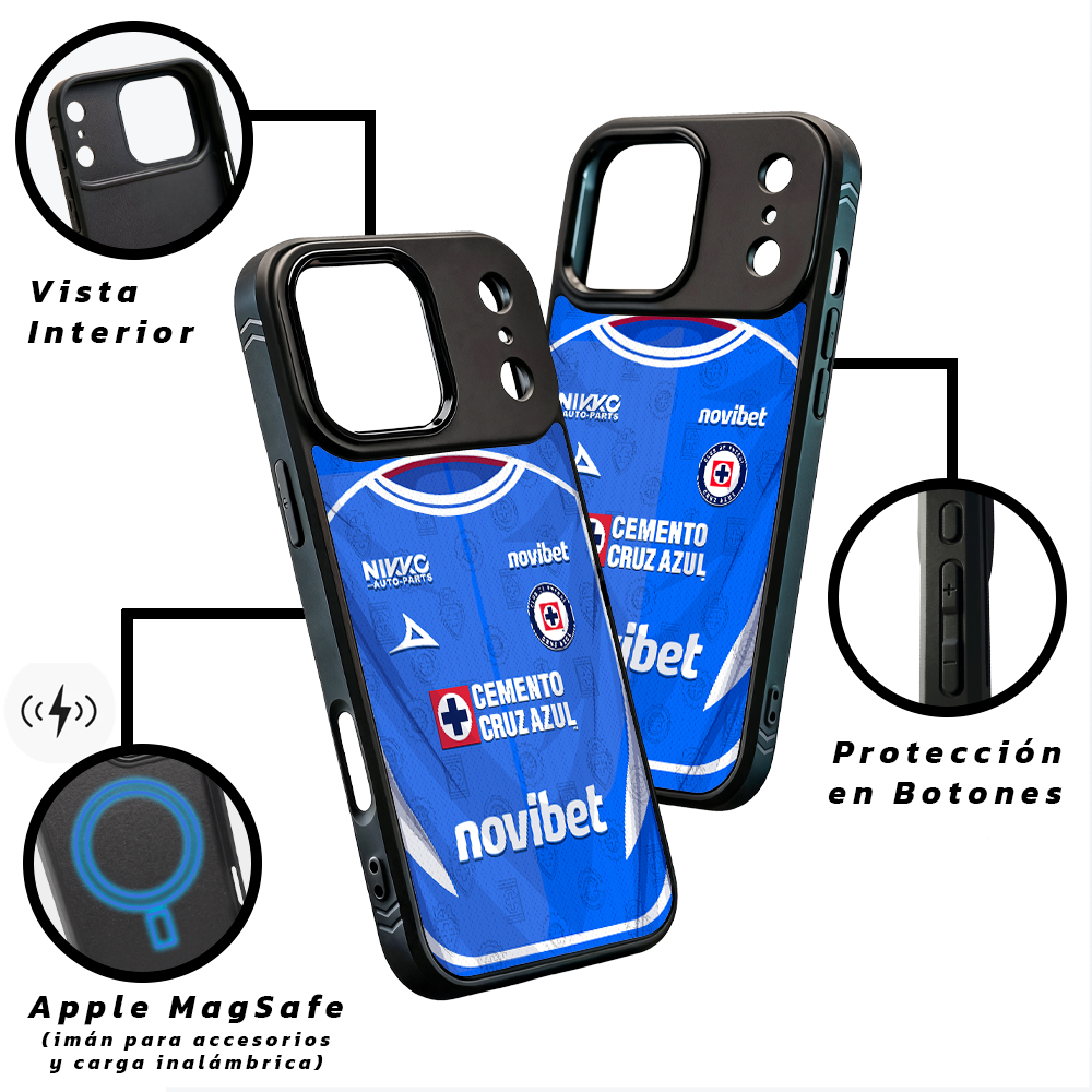 Funda Estilo Jersey Cruz Azul 26/27 - Local