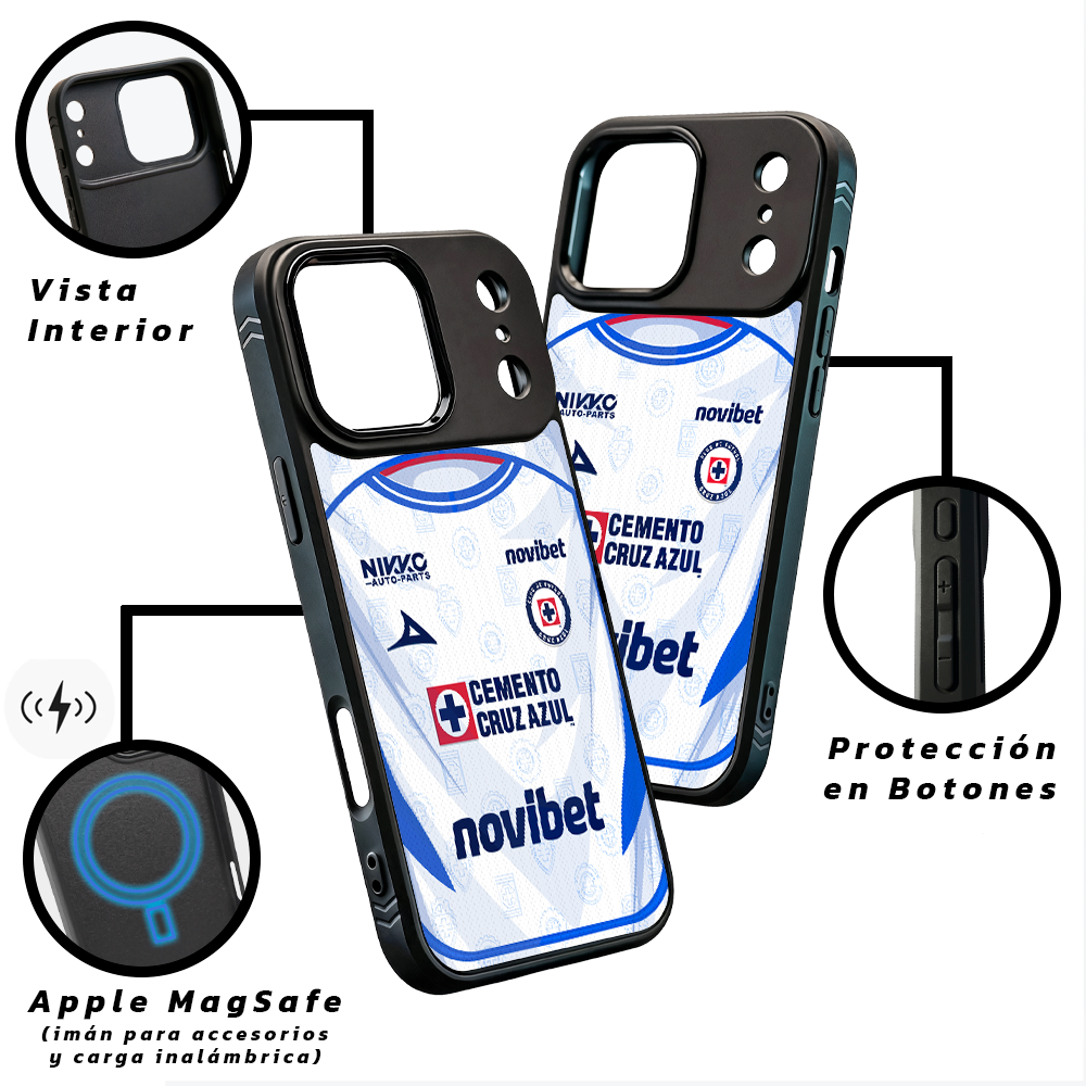 Funda Estilo Jersey Cruz Azul 26/27 - Visitante