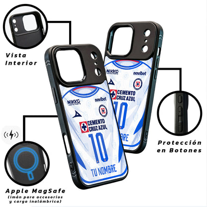 Funda Estilo Jersey Cruz Azul 26/27 - Visita (Personalizado)