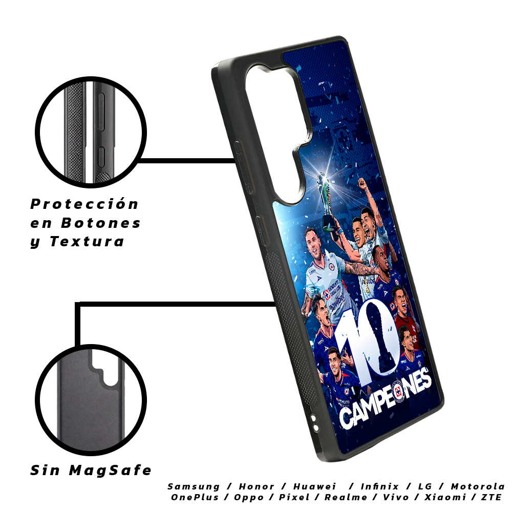 Funda Cruz Azul "La Décima"