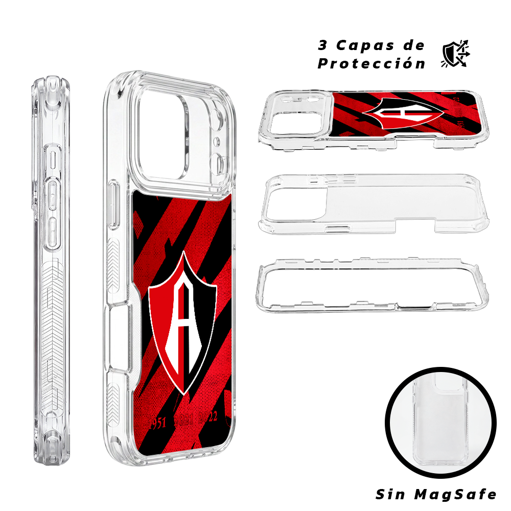 Escudo Atlas Rojinegro