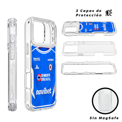 Funda Estilo Jersey Cruz Azul 26/27 - Local