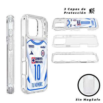 Funda Estilo Jersey Cruz Azul 26/27 - Visita (Personalizado)