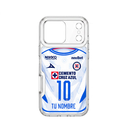 Funda Estilo Jersey Cruz Azul 26/27 - Visita (Personalizado)