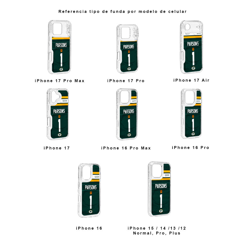 Jersey Green Bay (Personalizado)