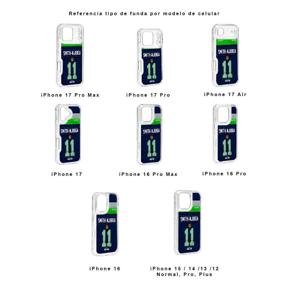 Jersey Seahawks (Personalizado)
